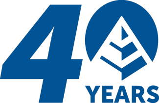 Carlson40thLogo