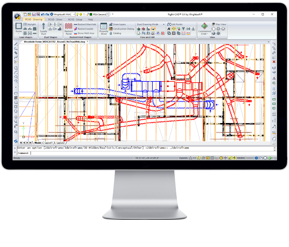 Wrightsoft Hvac Software Free Download MiTek Wrightsoft Uses IntelliCAD Platform for HVAC Layout and Design